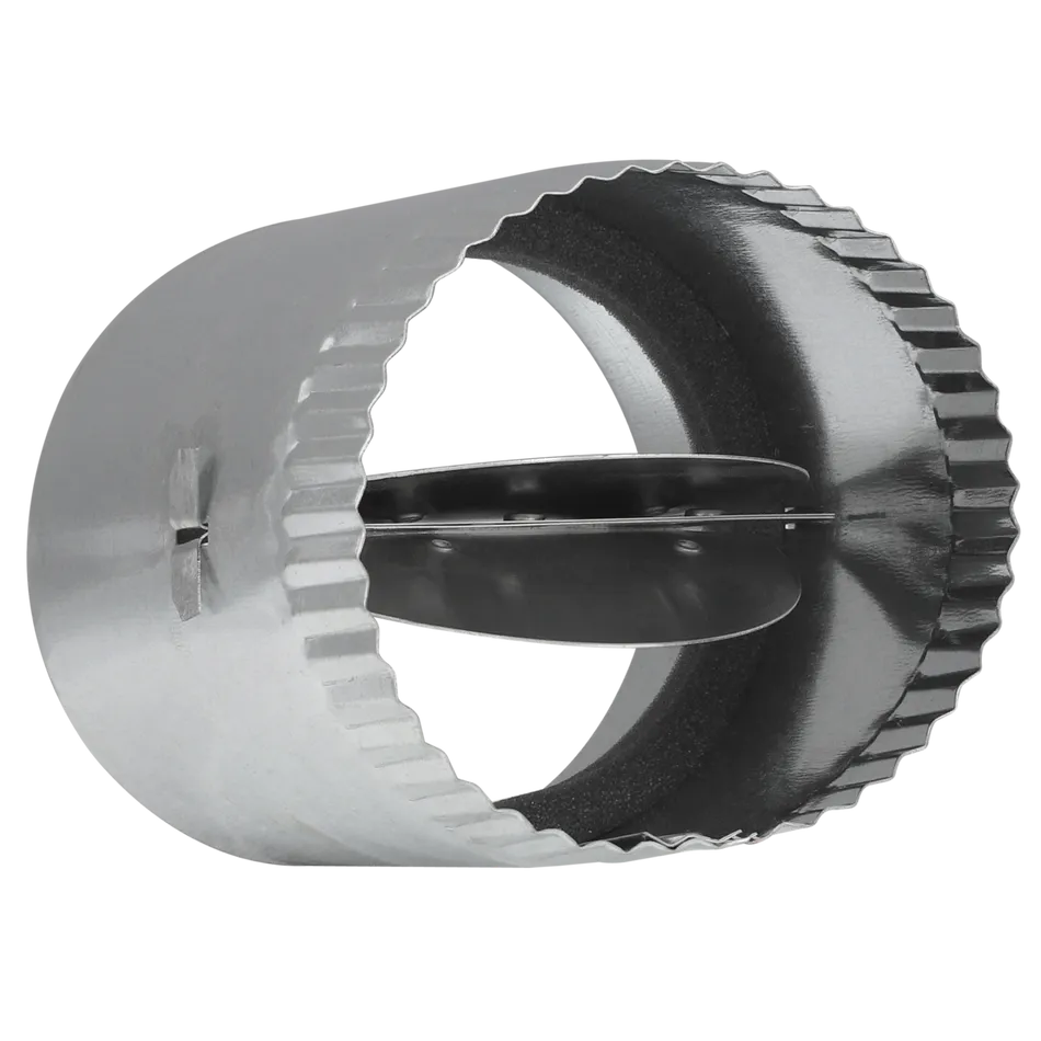 6" Butterfly Damper Galvanized