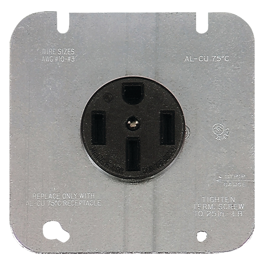 50A RANGE RECEPTACLE