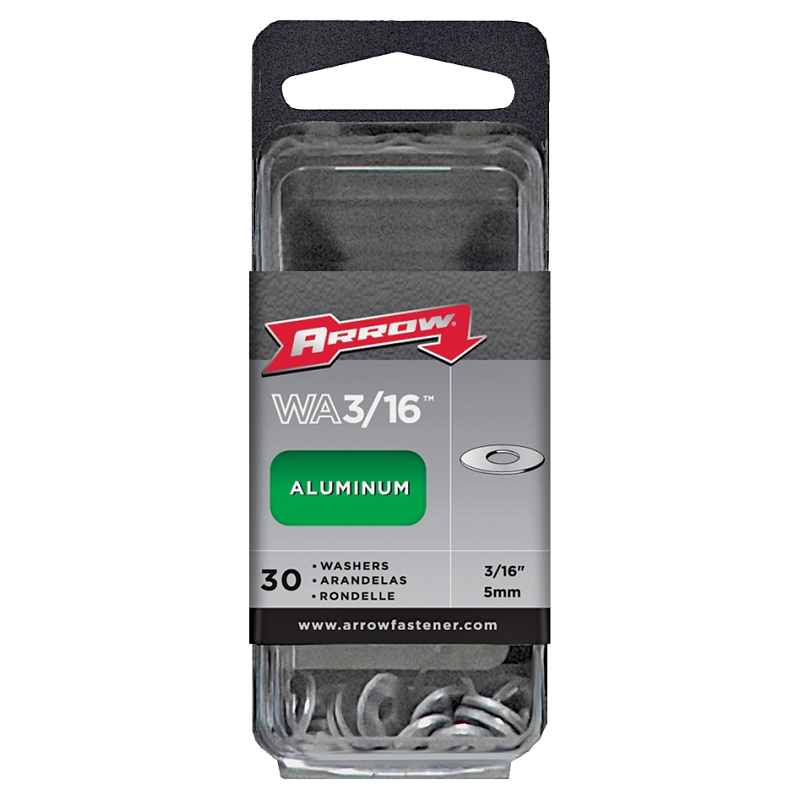 RIVET WASHER ALUM 30PK 3/16IN