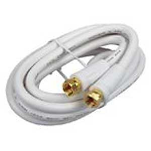 12' RG6 Coaxial Cable, Black