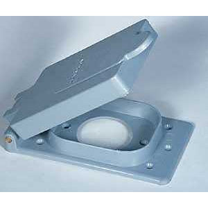 20245 PVC 50A Single Cover, Grey