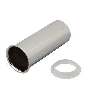 1-1/2"x4" Sink Tail Piece. Polished Chrome