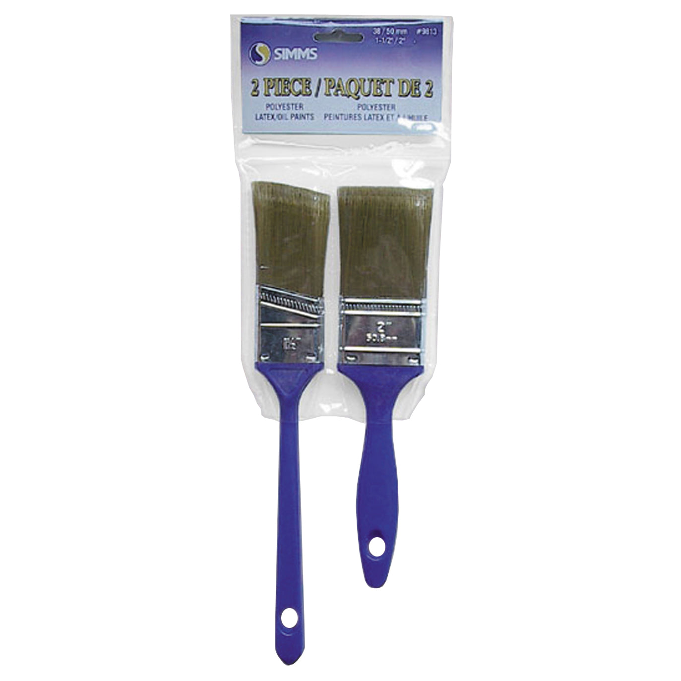 Paint Brush Set Polyester 38/50mm 2 Piece