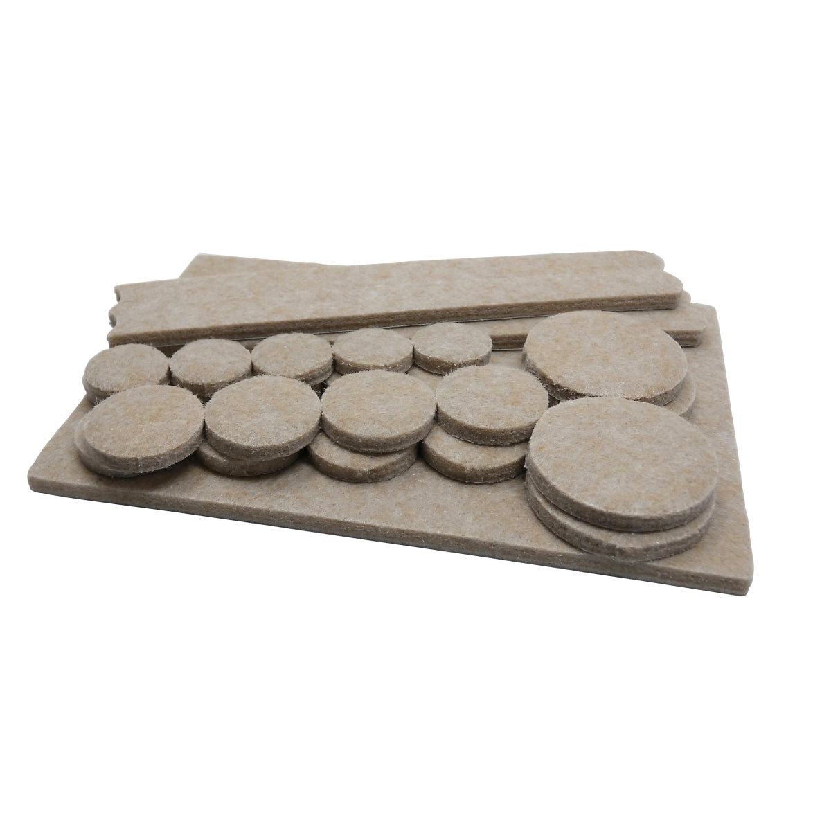 Heavy Duty Felt Floor Protector Pads Assorted Sizes 27pcs