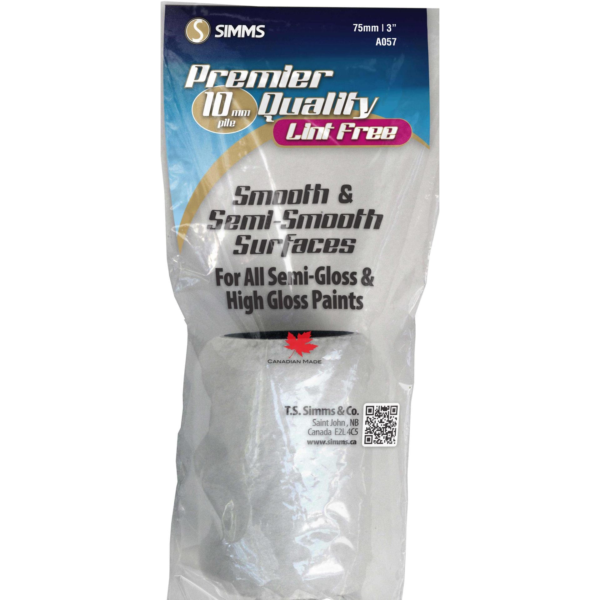 Lint free trim coater refill 75mm x 10mm pile