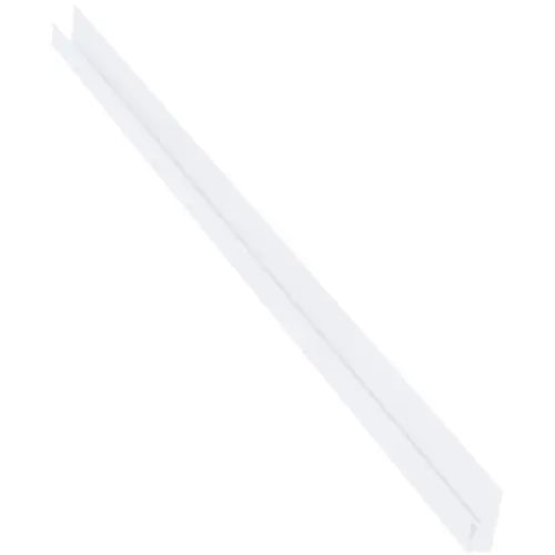 ALUMINUM SOFFIT J - TRIM 1/2" X 12' WHITE