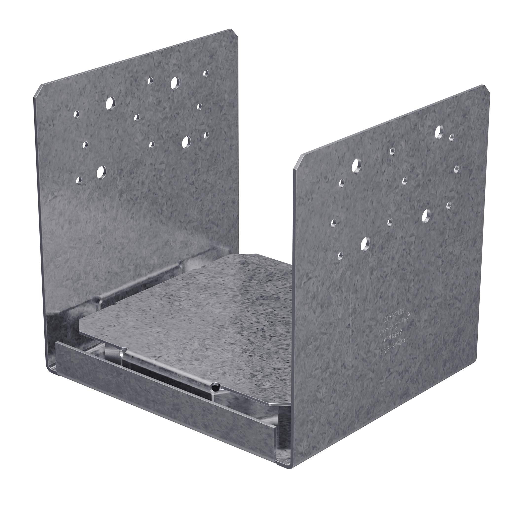 Adjustable Standoff Post Base for 8x8, ZMAX® Galvanized