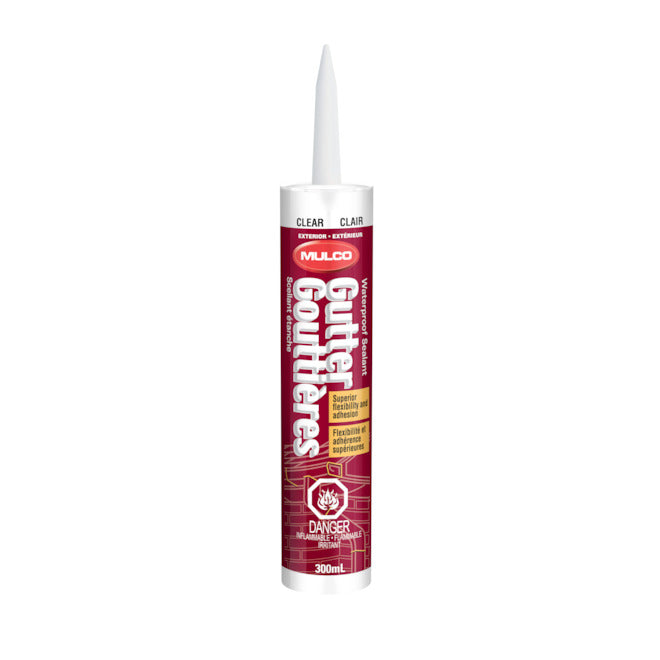 Mulco Gutter Seal, 000 Clear 300ML