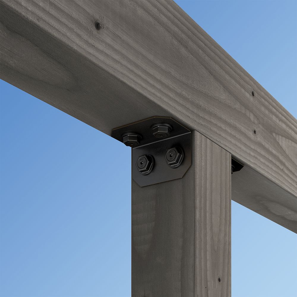 Ornamental 90° Angle for 6x Lumber
