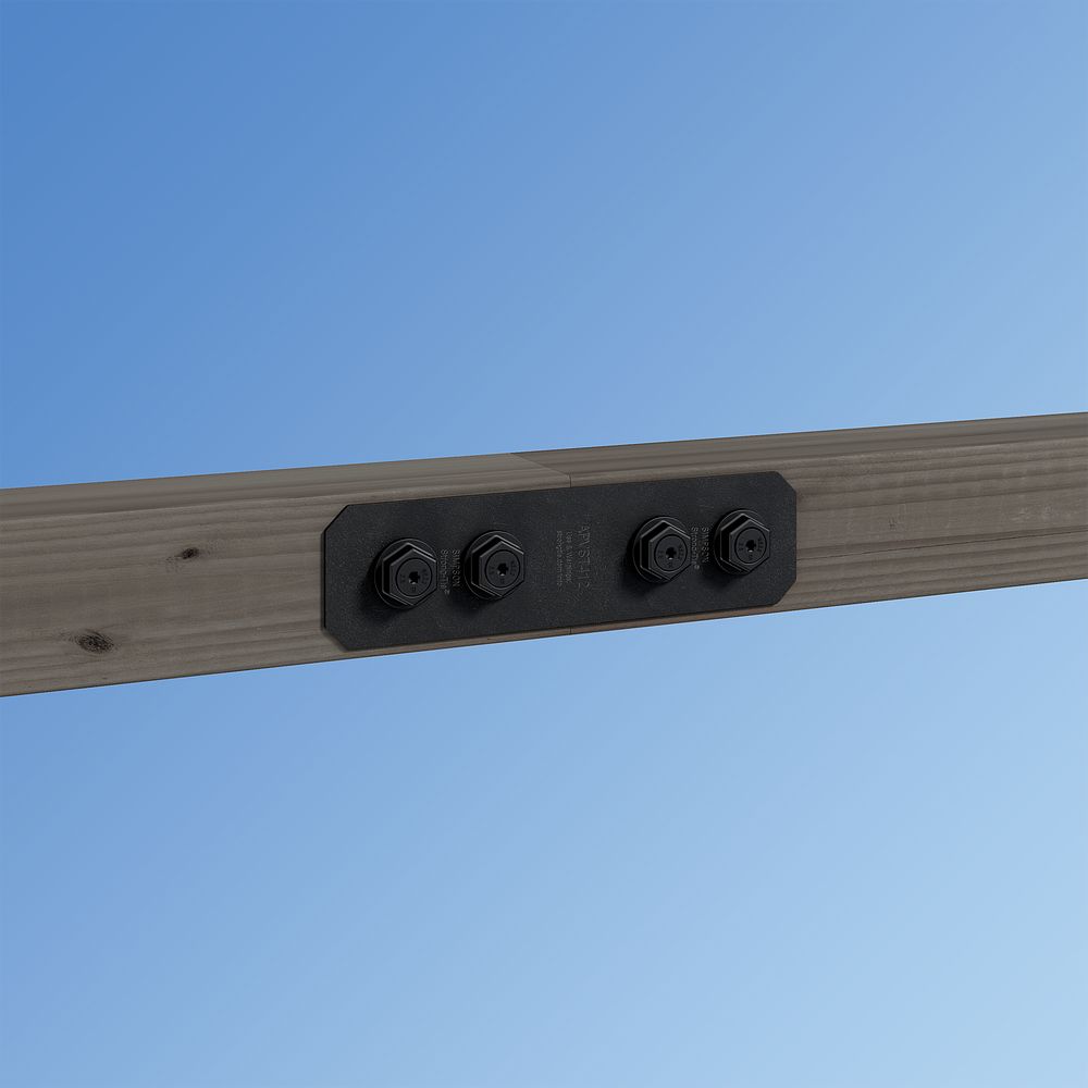 4"x12" Ornamental Flat Strap