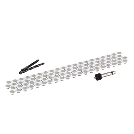 Cortex Screws and Plugs for Timbertech Slate Gray (100SQFT)