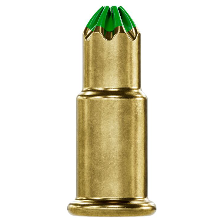 0.22 Caliber P22AC Single Shot Crimp Load, LVL 3, Green (100/BX)