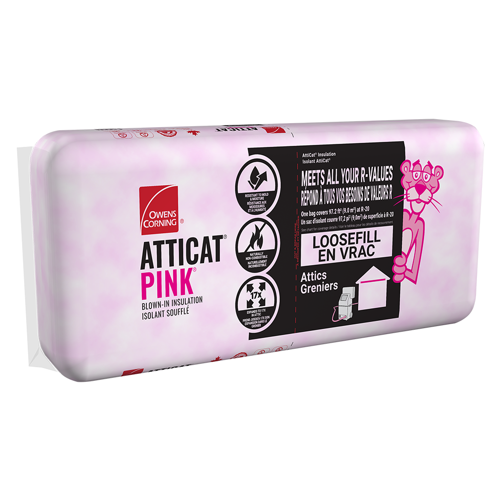 ATTICAT® PINK® Blown-in Insulation