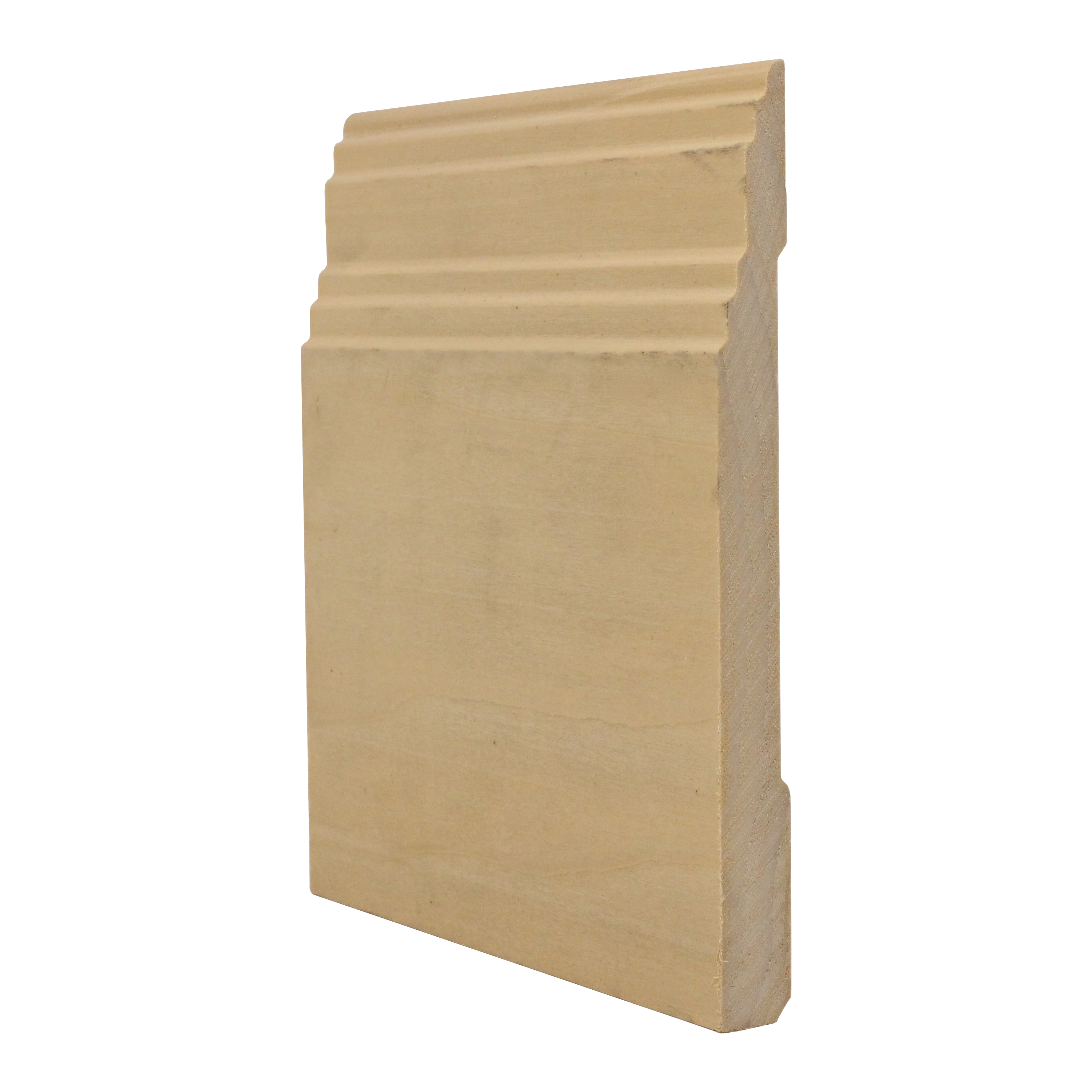 11/16”x7-1/4” Poplar Step Baseboard