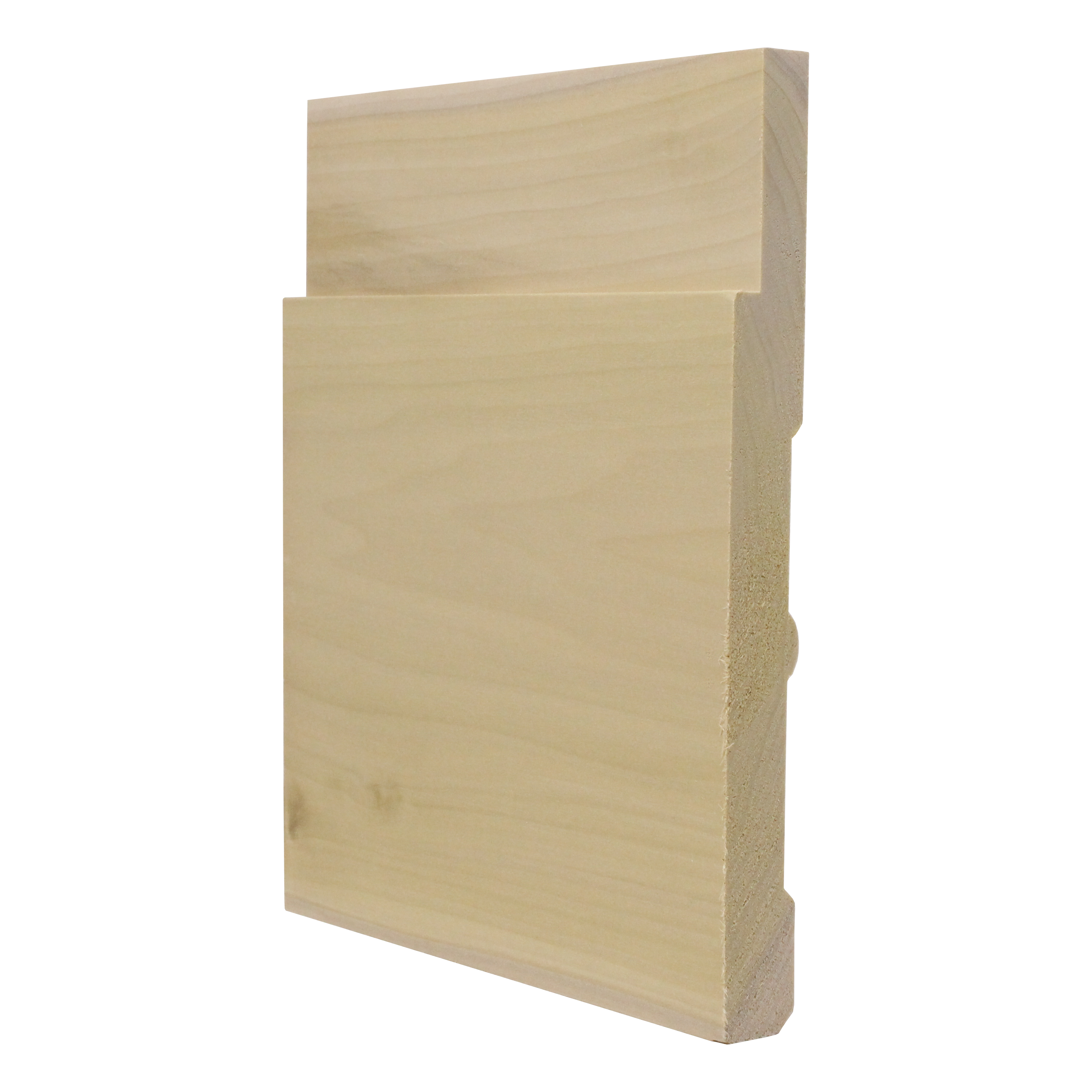 11/16”x7-1/4” Poplar Metropolitan Baseboard