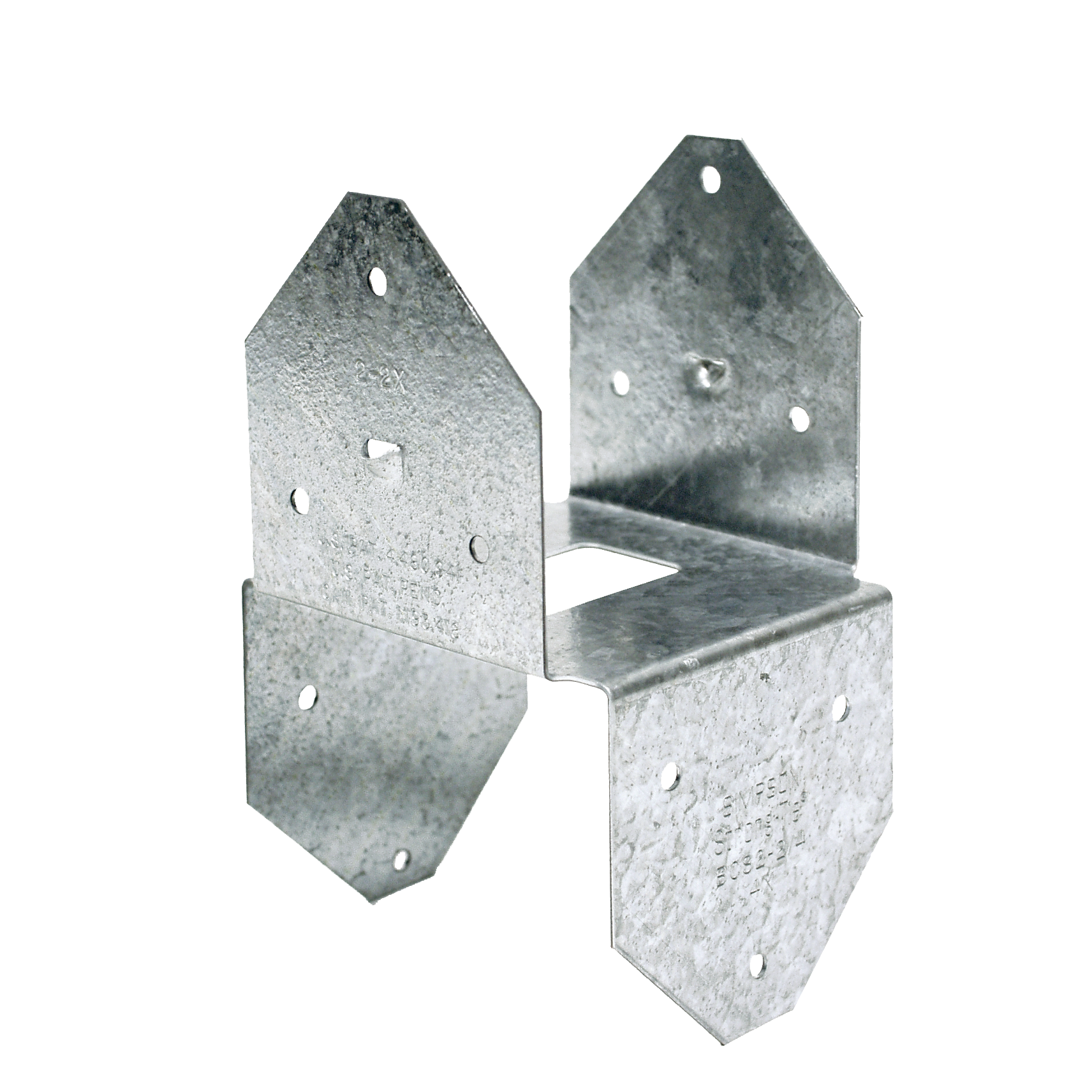 Post Cap for Double 2x Beam, 4x Post, ZMAX® Galvanized