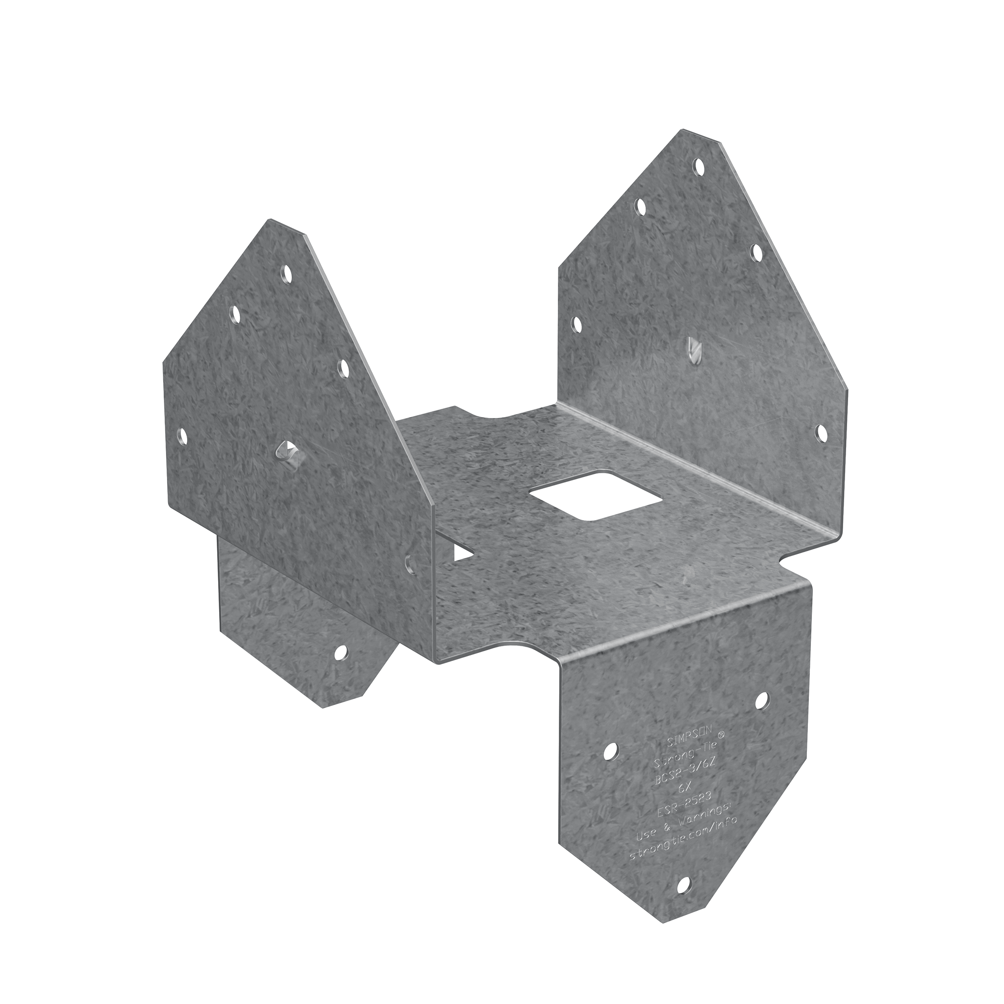 Post Cap for Triple 2x Beam, 6x Post, ZMAX® Galvanized