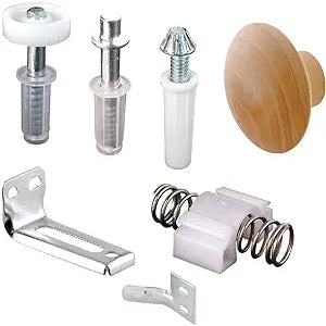 Replacement Hardware Parts Bag for Interior Bi-fold Doors