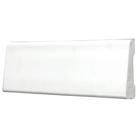 3/8" x 2-1/8" 7' White PVC Bevelled Casing Moulding