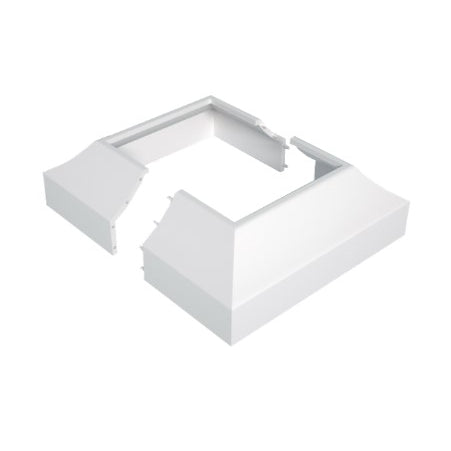 2-1/2" Century Baseplate Cover, White