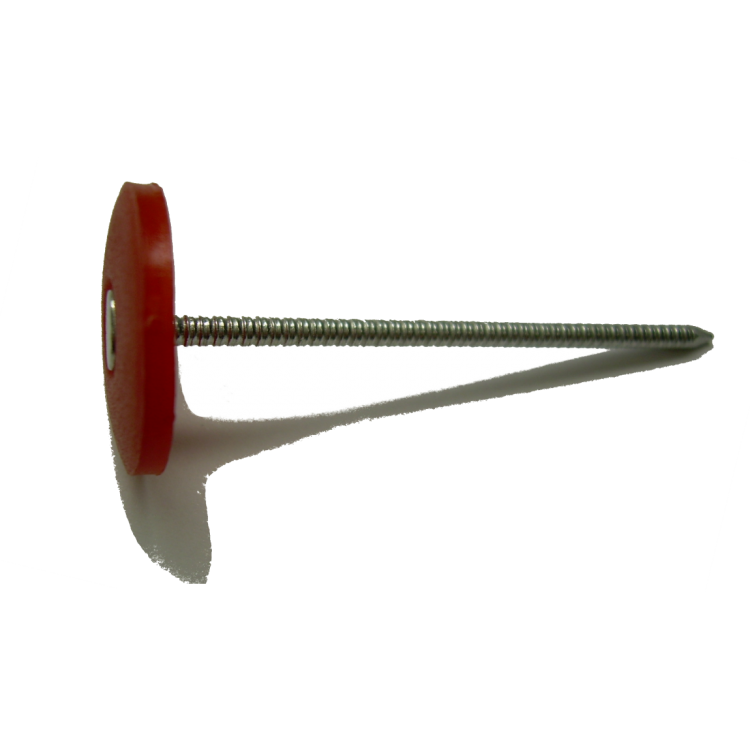 3" Plastic Cap Nails, (2000/Pack)