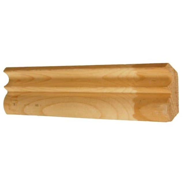 7/16"x1-5/8"x8' Finger Jointed Pine Crown