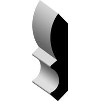 7/16”x2-1/8” Finger Joint Crown Moulding