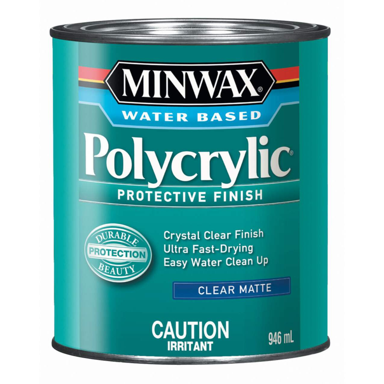 Minwax® Polycrylic™ Protective FInish Clear Matte 946ml