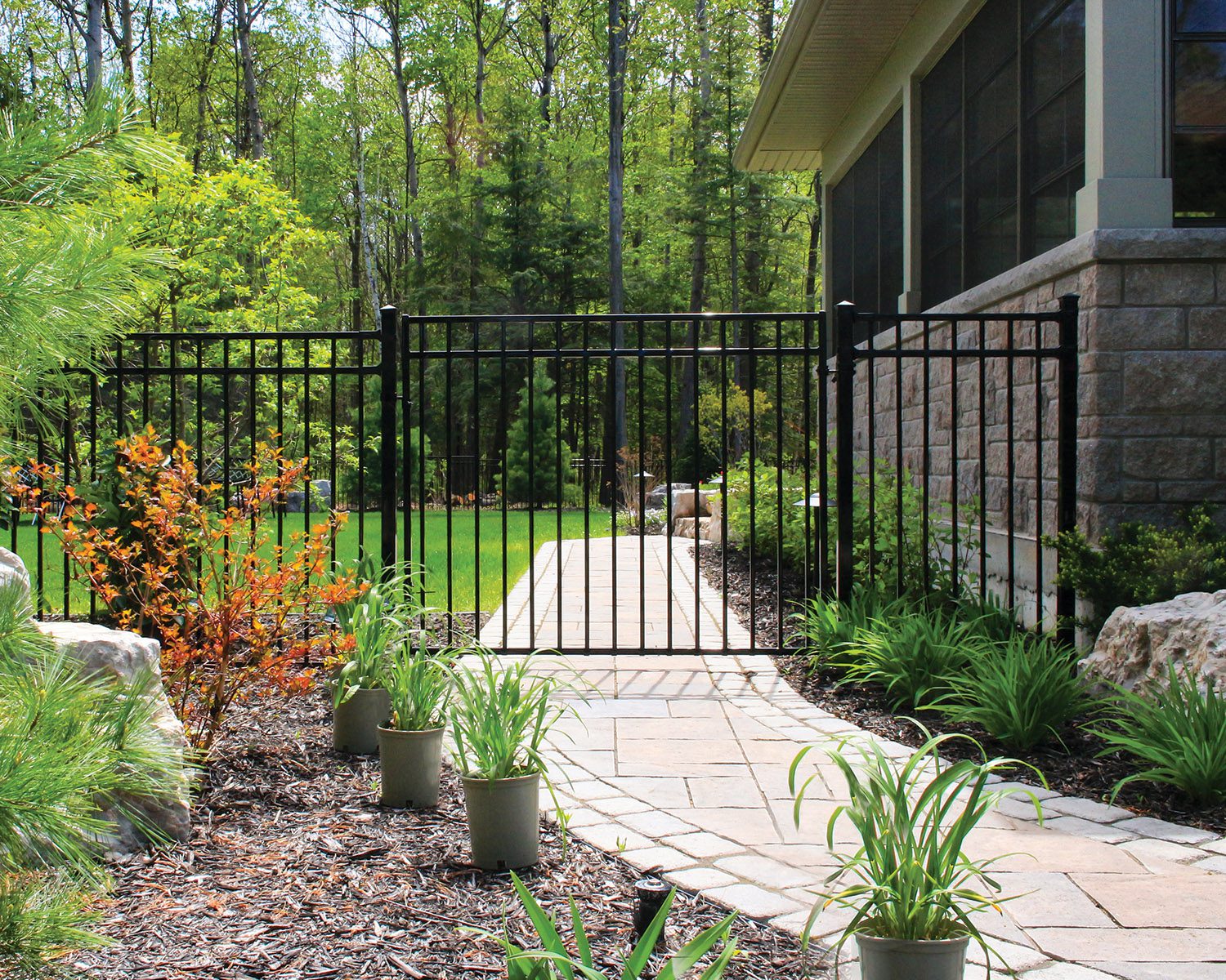 Metal/ Iron Fencing at Turkstra