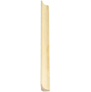1/2" x 1/2" Finger Jointed Pine Cove Moulding, by Linear Foot