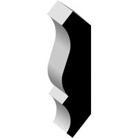 9/16"x2-3/8"x8' MDF Primed Crown
