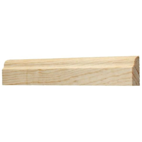 5/16"x1-1/16"x7' Finger Jointed Pine Colonial Door Stop