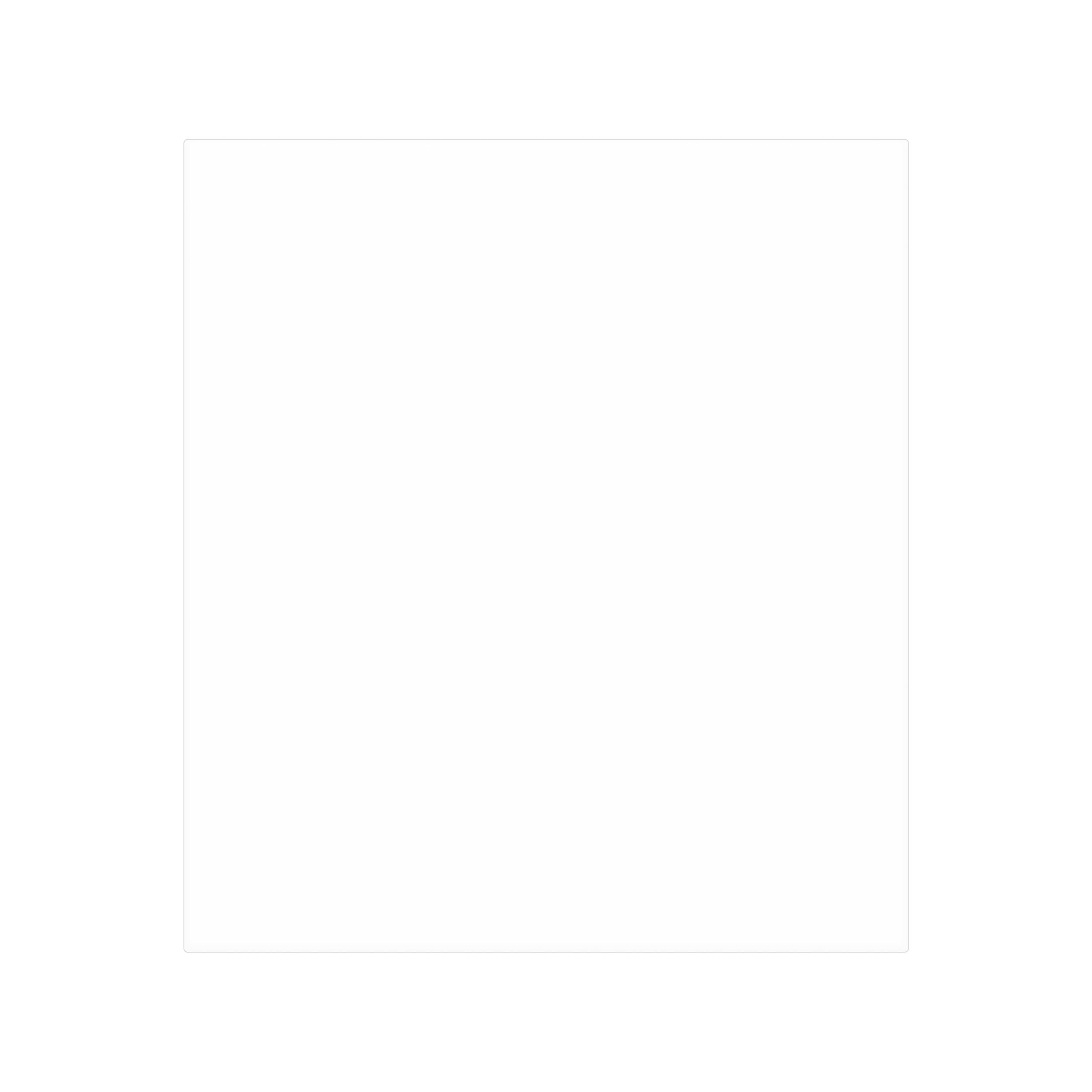 36-7/8"X36" Clear Tempered Glass (For 42" Height)