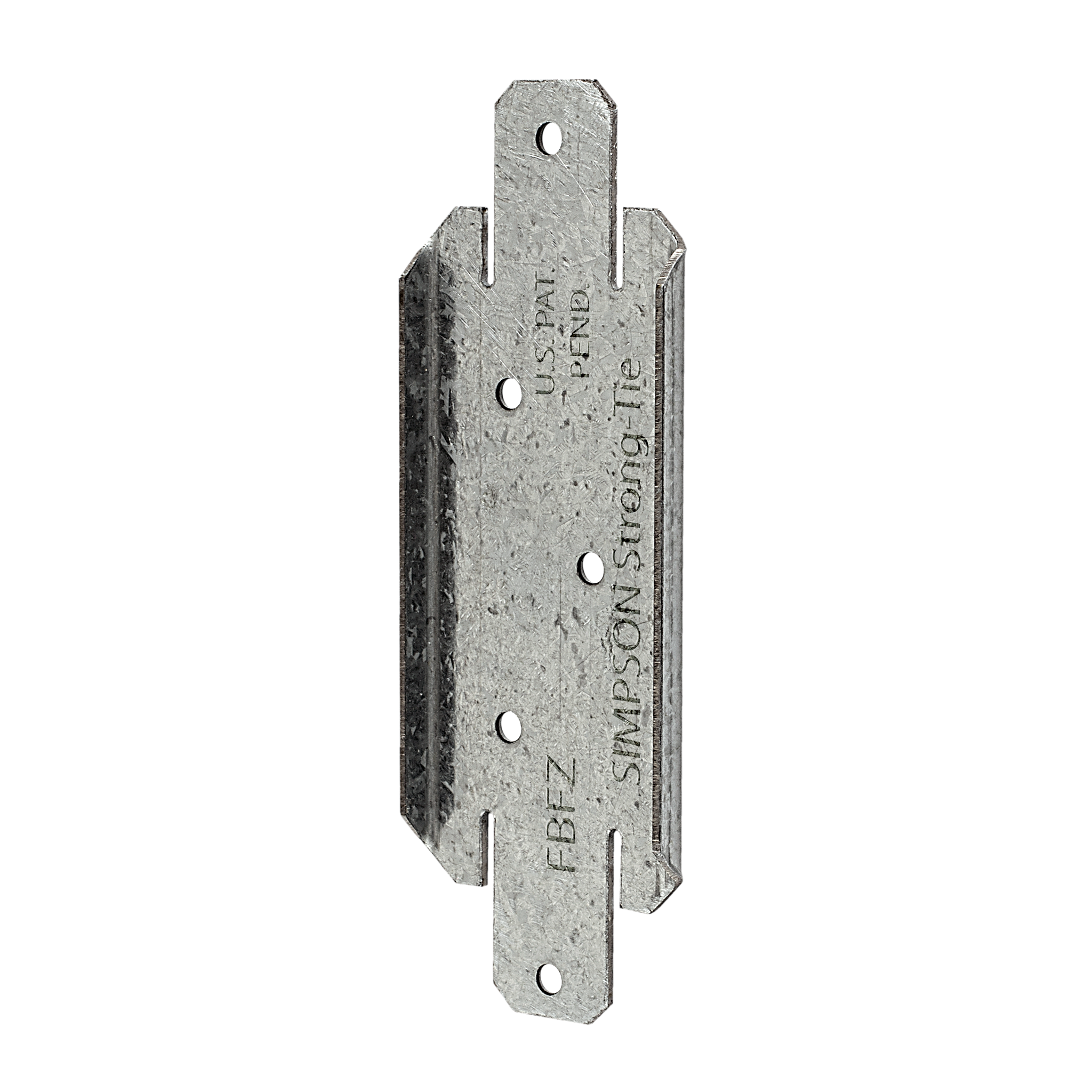 Flat Fence Rail Bracket for 2x4, ZMAX® Galvanized