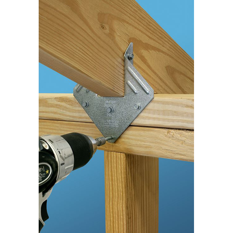 #10 x 1-1/2" Strong-Drive® SD 1/4" Hex Drive Connector Screw, Galvanized (100/BX)