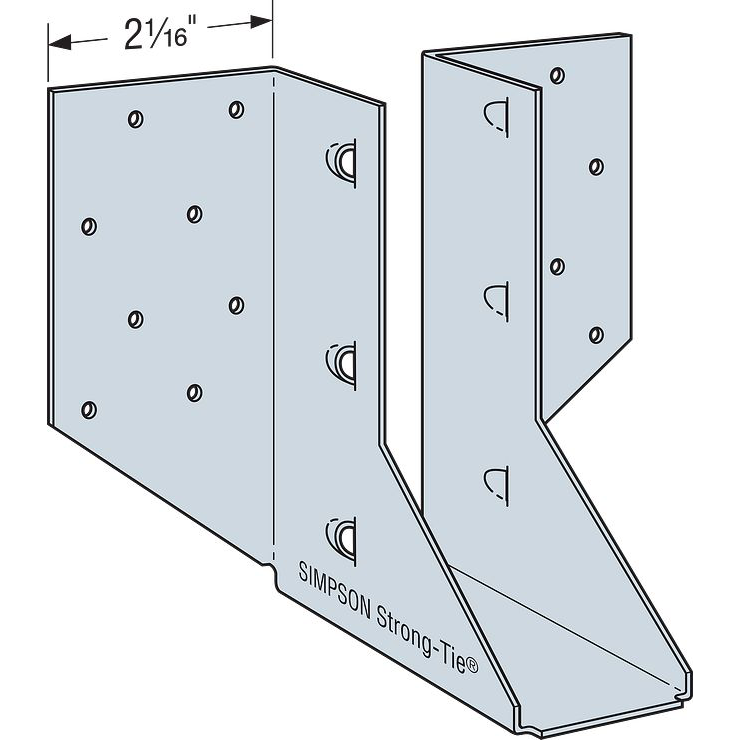 LJS Double-Shear Joist Hanger for 2x6