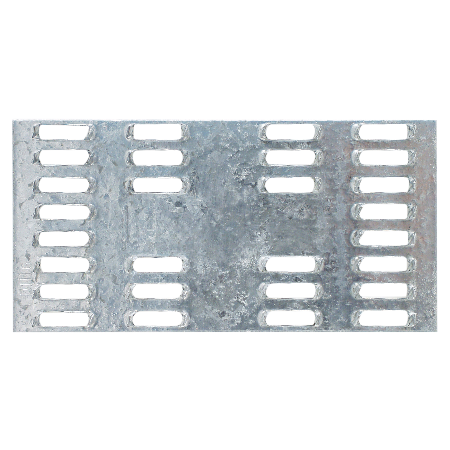 2"x4" MP 20 Gauge Mending Plate, Zinc Galvanized