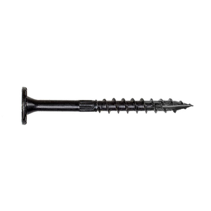 .220"x3-1/2" Outdoor Accents® Structural Wood Screw, Black (50/BX)