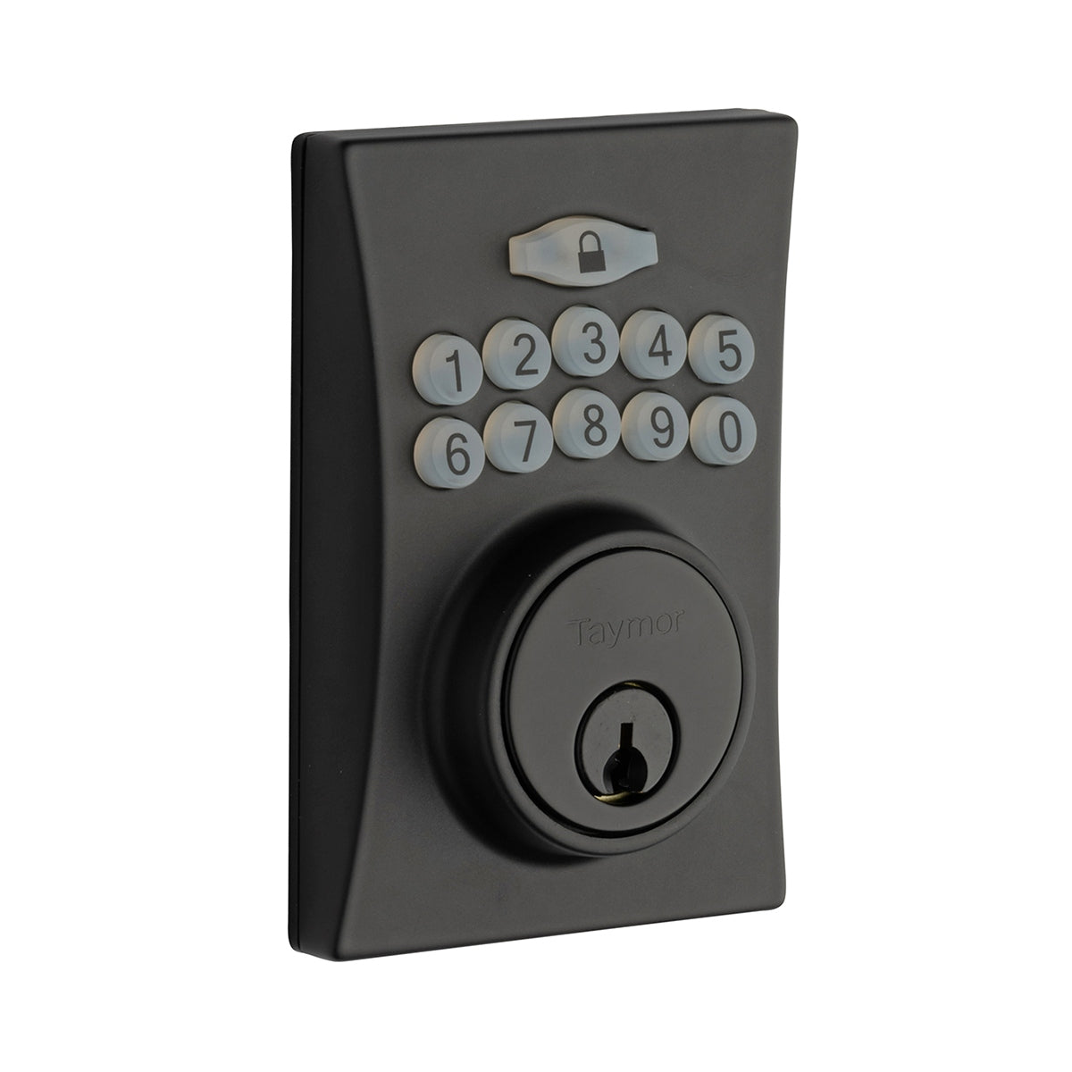Centinel 1 Digital Deadbolt with WR5 Keyway Override, Matte Black