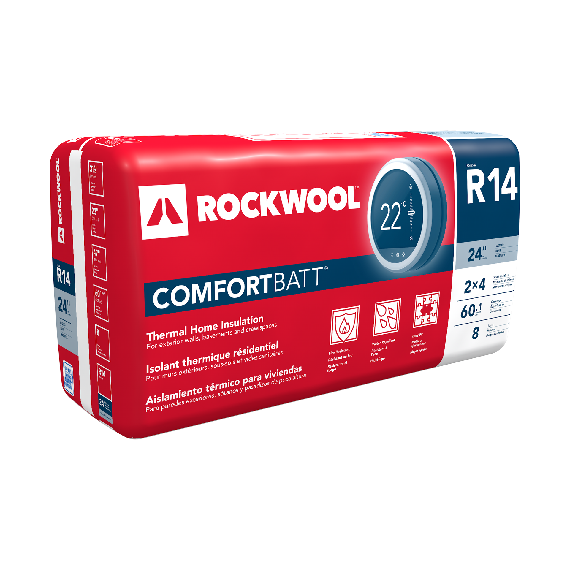 3.5"x23"x47" Comfortbatt R14 (60.1SF)