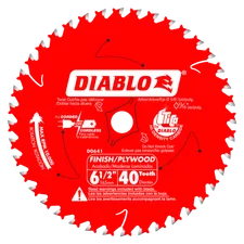 6-1/2" 40 Tooth Finish Trim Saw Blade