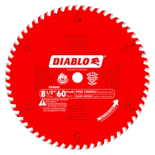 8-1/2" 60 Tooth Fine Finish Saw Blade