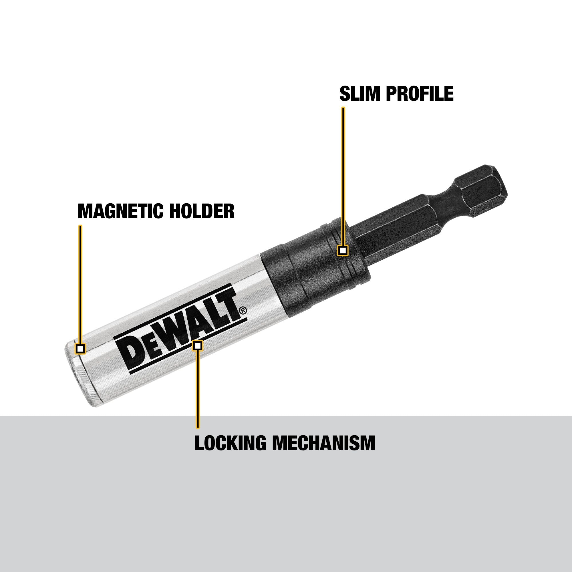3" Impact Ready Magnetic Bit Holder
