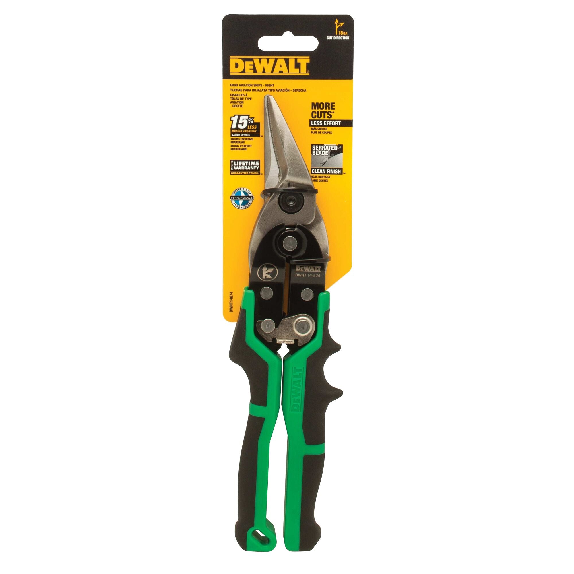 Right Cut Aviation Snips