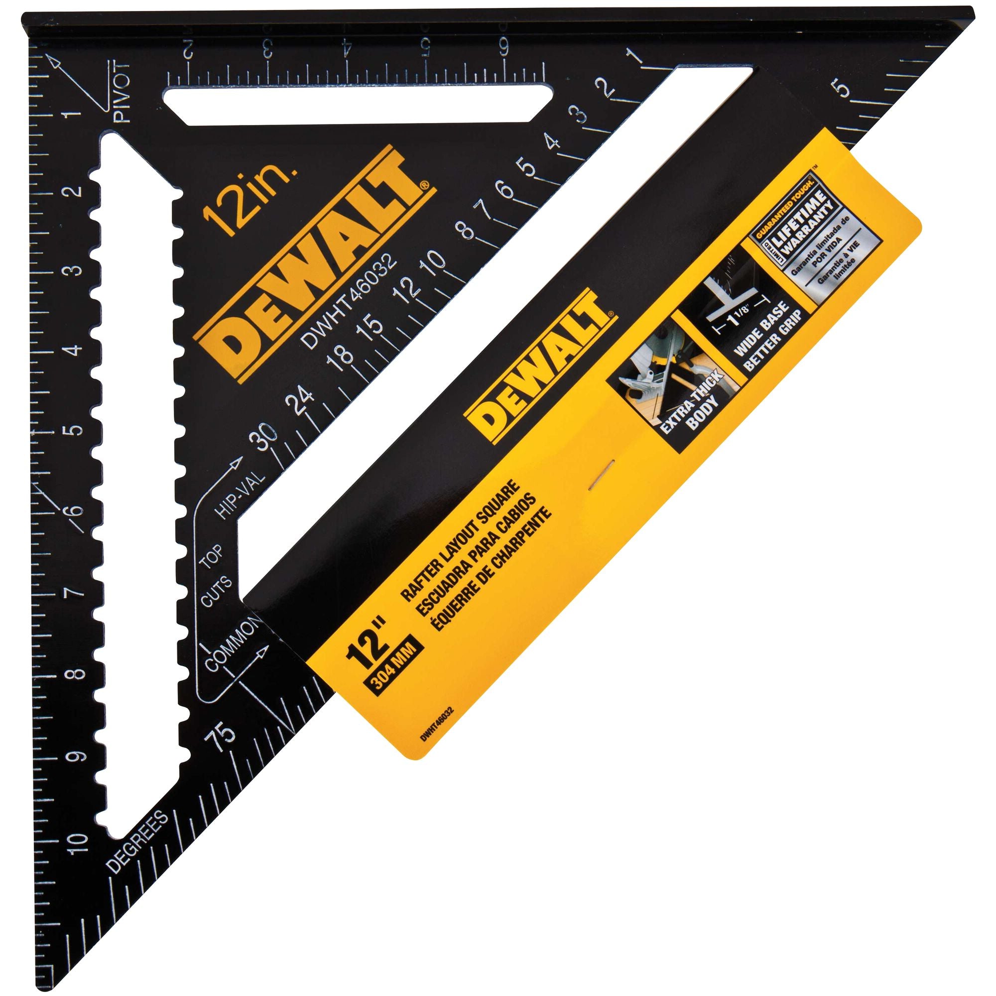 12" Premium Rafter Square