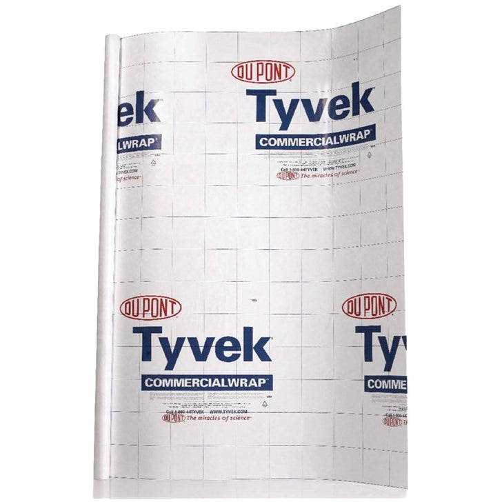 10’x125’ Dupont Tyvek Commercial Wrap