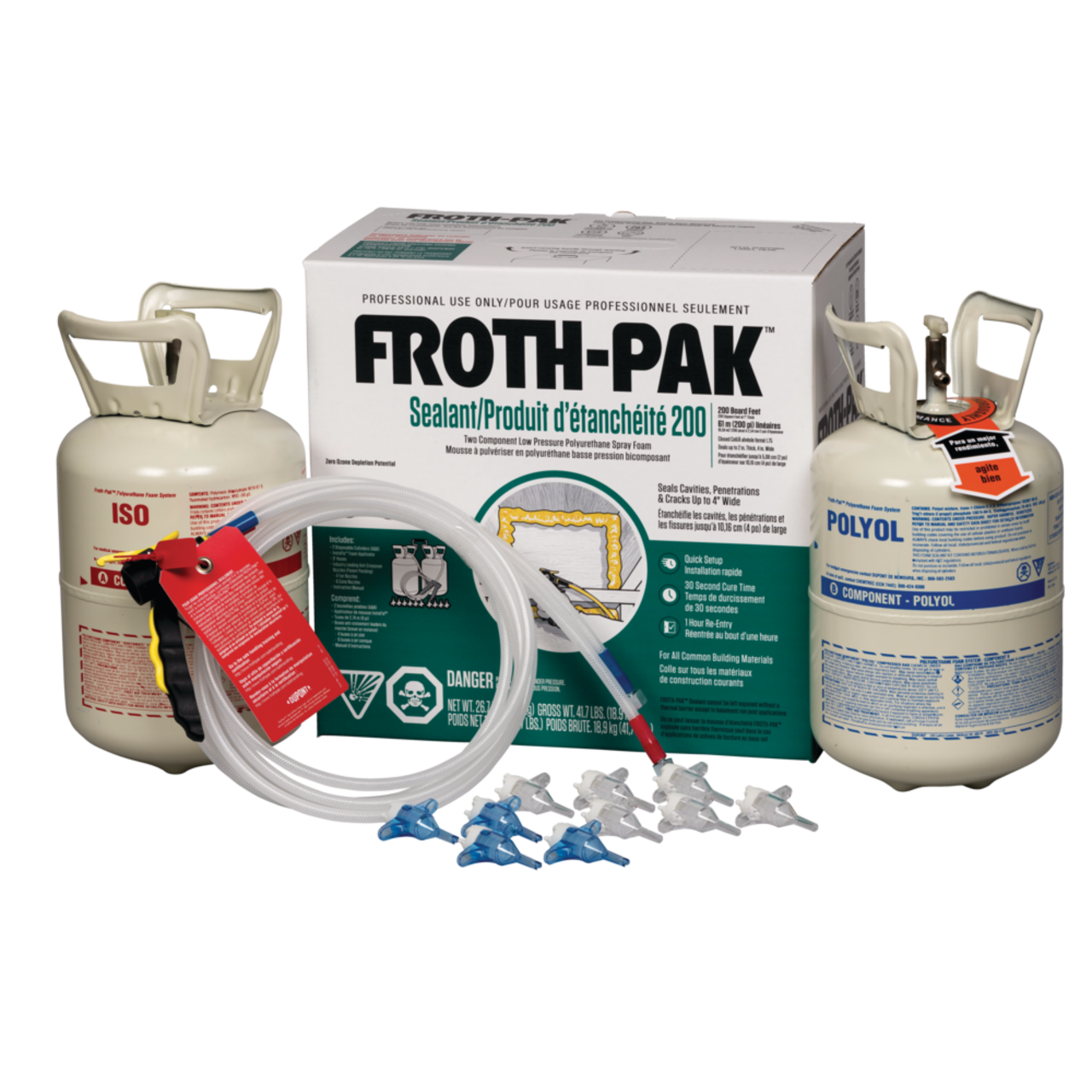 Foam Sealant Kit Low GWP, 200 (sq.ft)