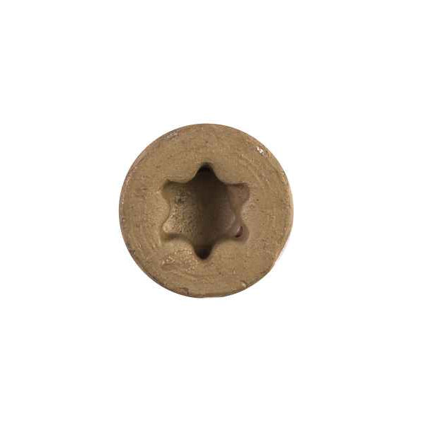 Deck-Drive™ DSV WOOD Screw (Collated) — #10 x 2-1/2 in. T25 6-Lobe, Tan (1000-Qty) (Pack of 100)