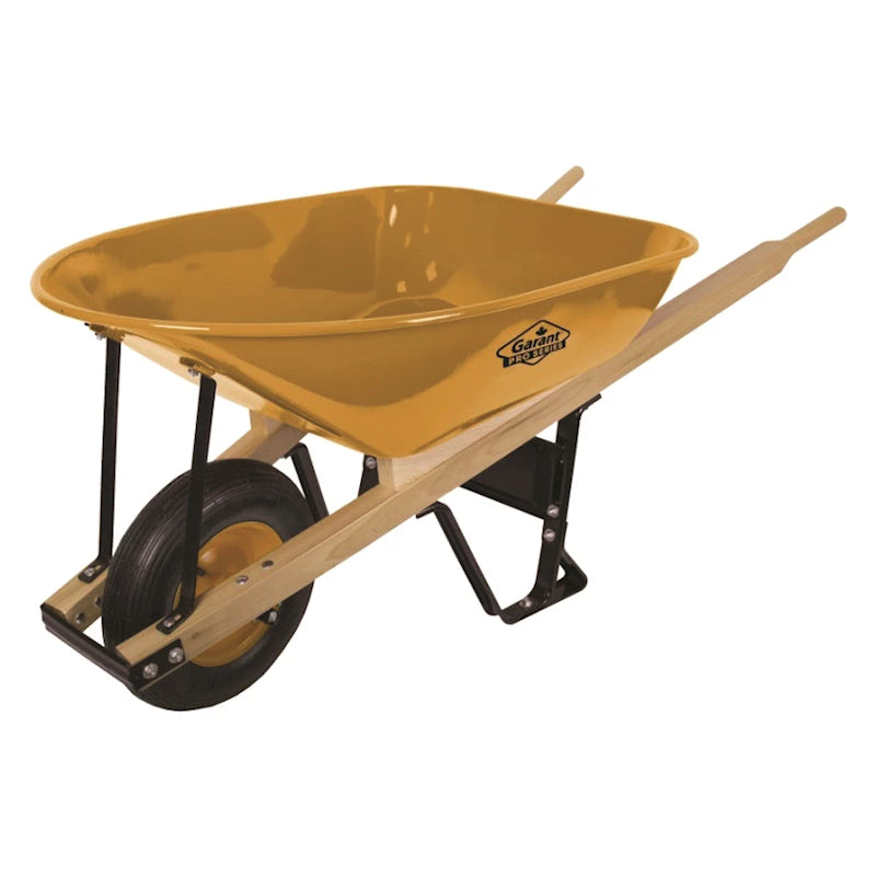 5 CU FT Heavy-Duty Flat Free Wheelbarrow
