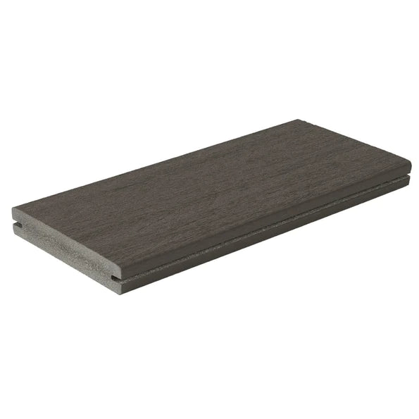 1" x 6" x 20' Fiberon Concordia Grooved Decking, Graphite
